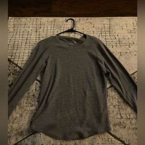 gray long sleeve!